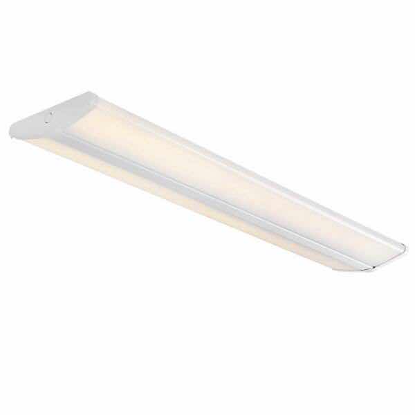 Photo 1 of COMMERCIAL ELECTRIC 4’ BRIGHT WHITE LED WRAP GARAGE/OFFICE LIGHT