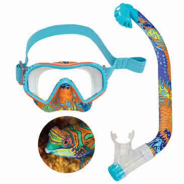 Photo 1 of PROFESSIONAL OCEAN WAYS SEALIFE YOUTH SILICONE MASK & SNORKEL COMBO