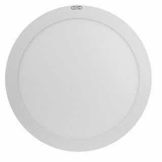 Photo 1 of COMMERCIAL ELECTRIC LED COLOR CHANGING ROUND FLAT PANEL FLUSH MOUNT CEILING LIGHT 1002 632 072