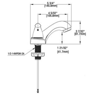 Photo 4 of GLACIER BAY CONSTRUCTOR COLLECTION BRUSHED NICKEL TWO HANDLE BATHROOM FAUCET 195 157