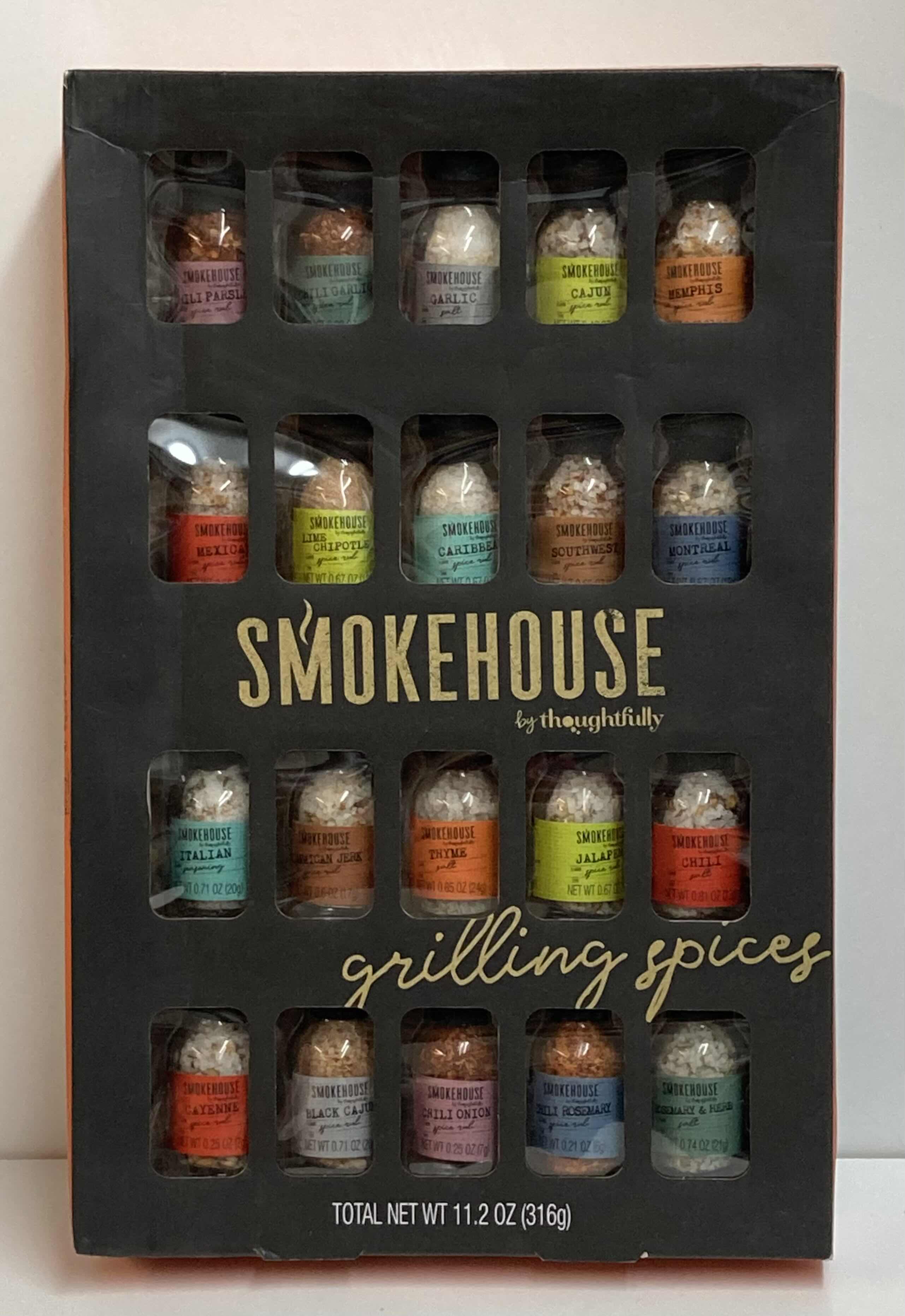 Photo 1 of THOUGHTFULLY SMOKEHOUSE GRILLING SPICES SET OF 20