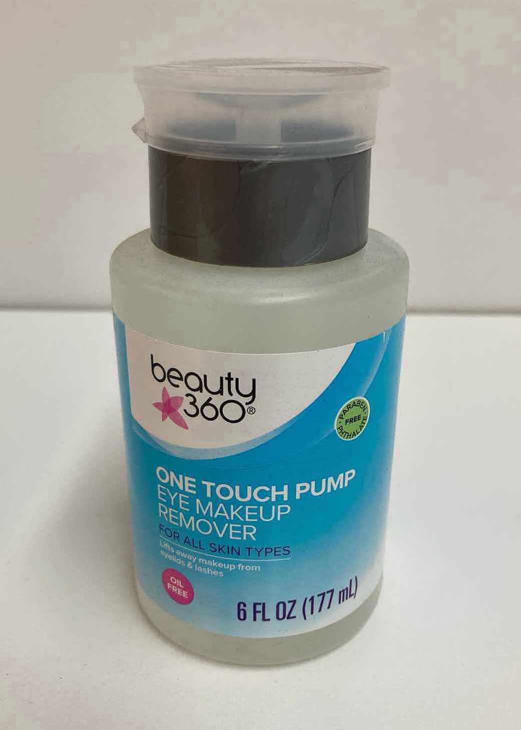 Photo 1 of BEAUTY 360 ONE TOUCH PUMP EYE MADE UP REMOVER (4)