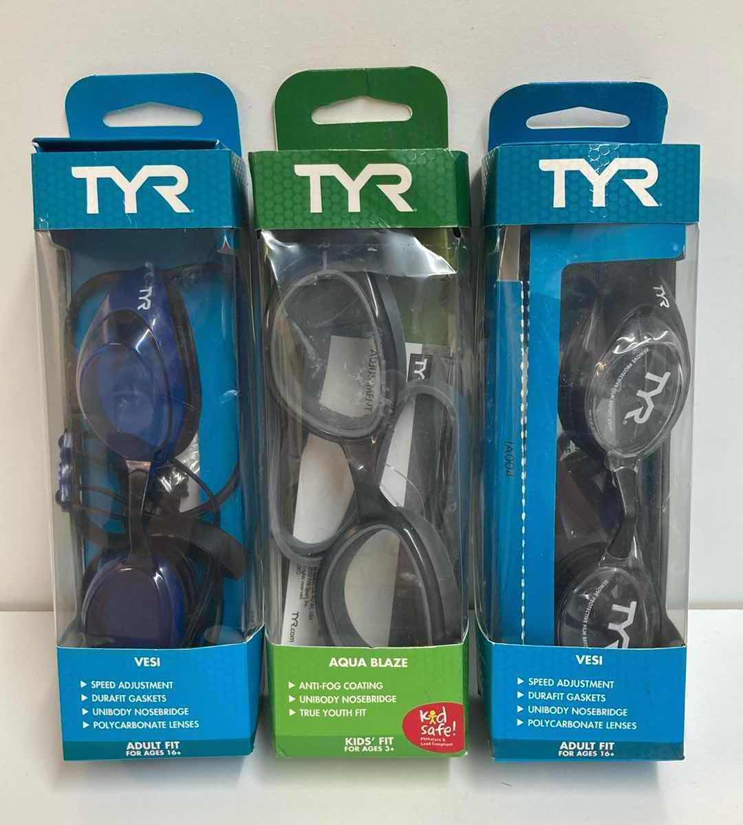 Photo 1 of TYR GOGGLES ADULT FIT (3)