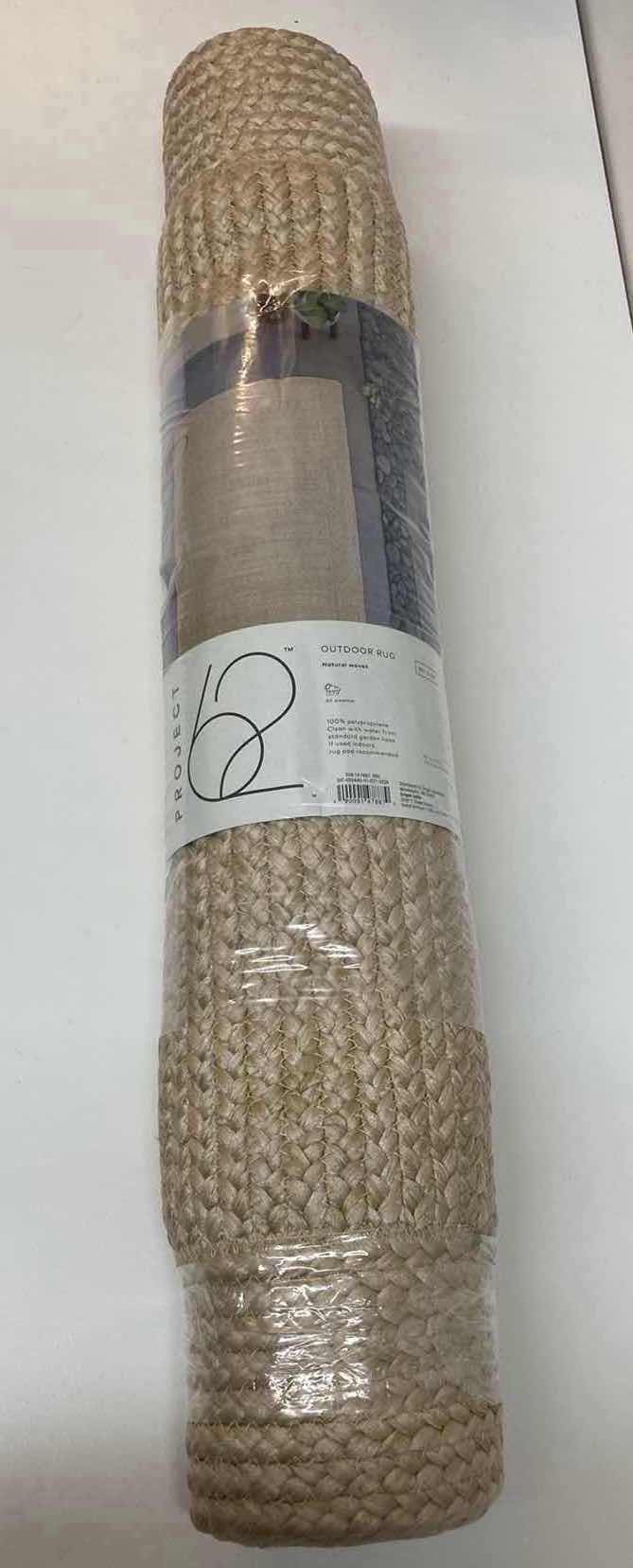 Photo 4 of PROJECT 62 BEIGE NATURAL WOVEN OUTDOOR RUG 30” X 50”