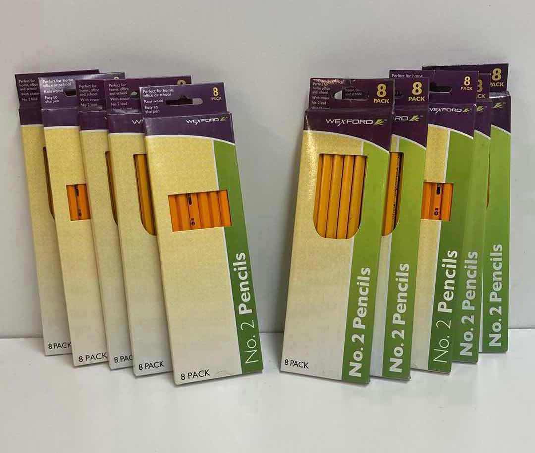 Photo 1 of WEXFORD NO. 2 PENCILS (10 SETS OF 8)