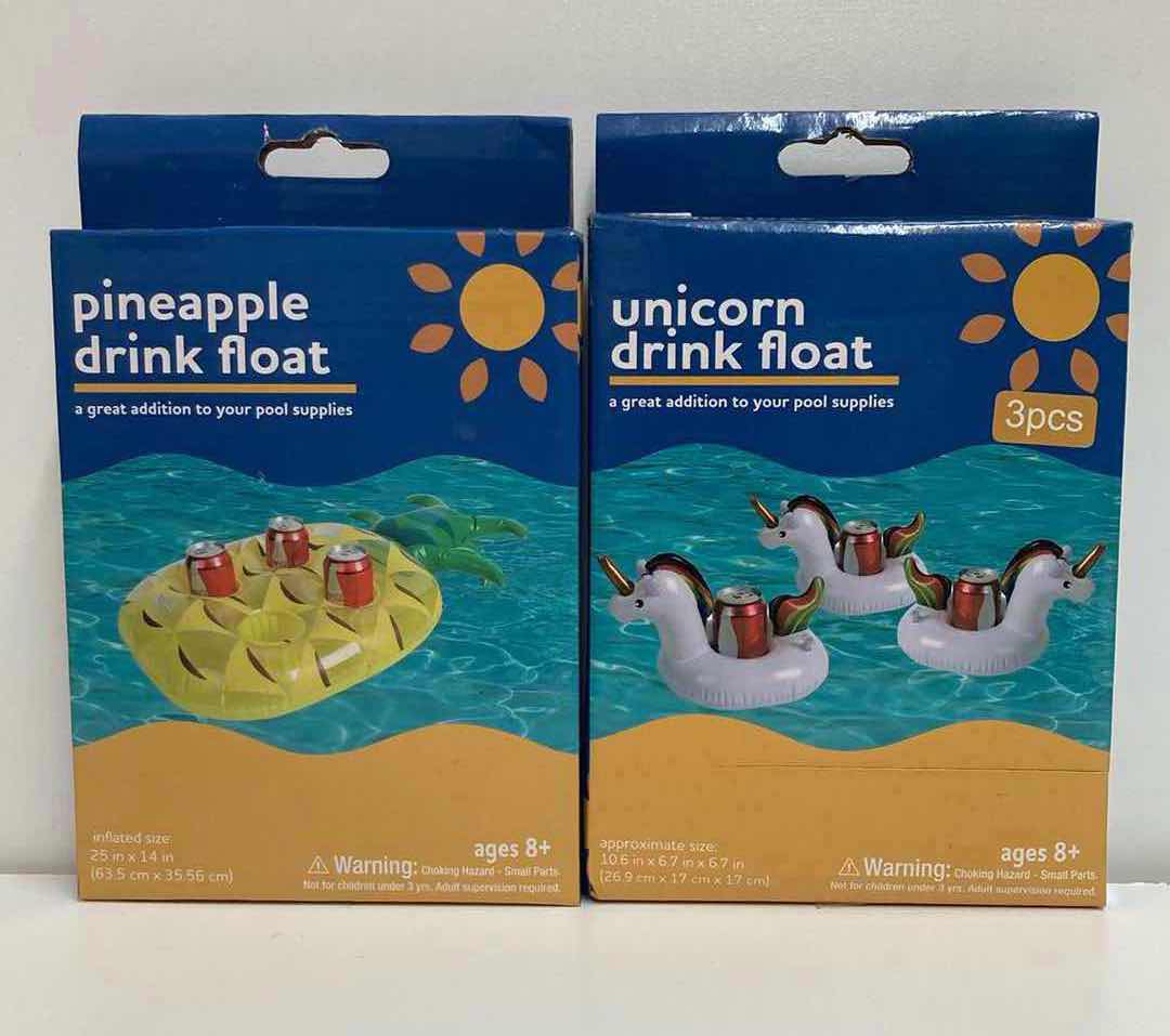 Photo 3 of RITE AID AIR MATTRESS, UNICORN DRINK FLOAT & PINEAPPLE DRINK FLOAT