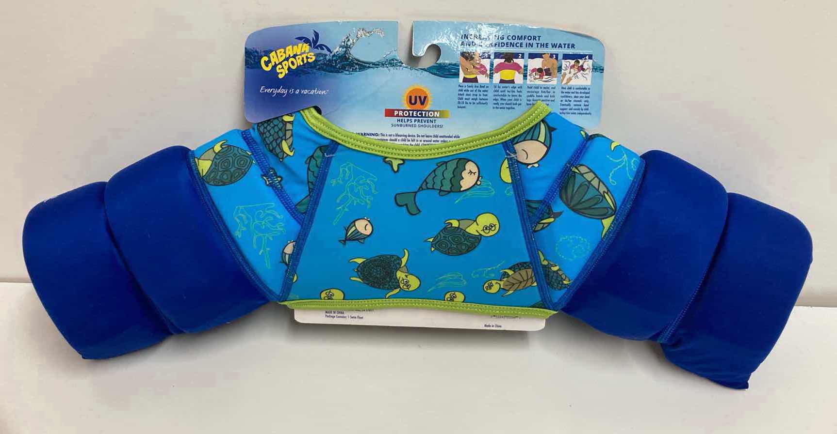 Photo 2 of CABANA SPORTS COMFY ARM FLOATS AGES 2-3YRS, AIR MATTRESS FLOAT & U.S. DIVERS SNORKELING SET JR SIZE M 1-4