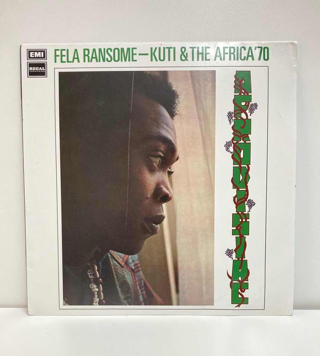 Photo 1 of FELA RANSOME KUTI & THE AFRICA ‘70 VINYL RECORD “AFRODISIAC”