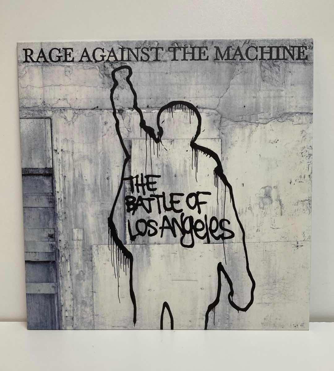 Photo 1 of RAGE AGAINST THE MACHINE VINYL RECORD “THE BATTLE OF LOS ANGELES”