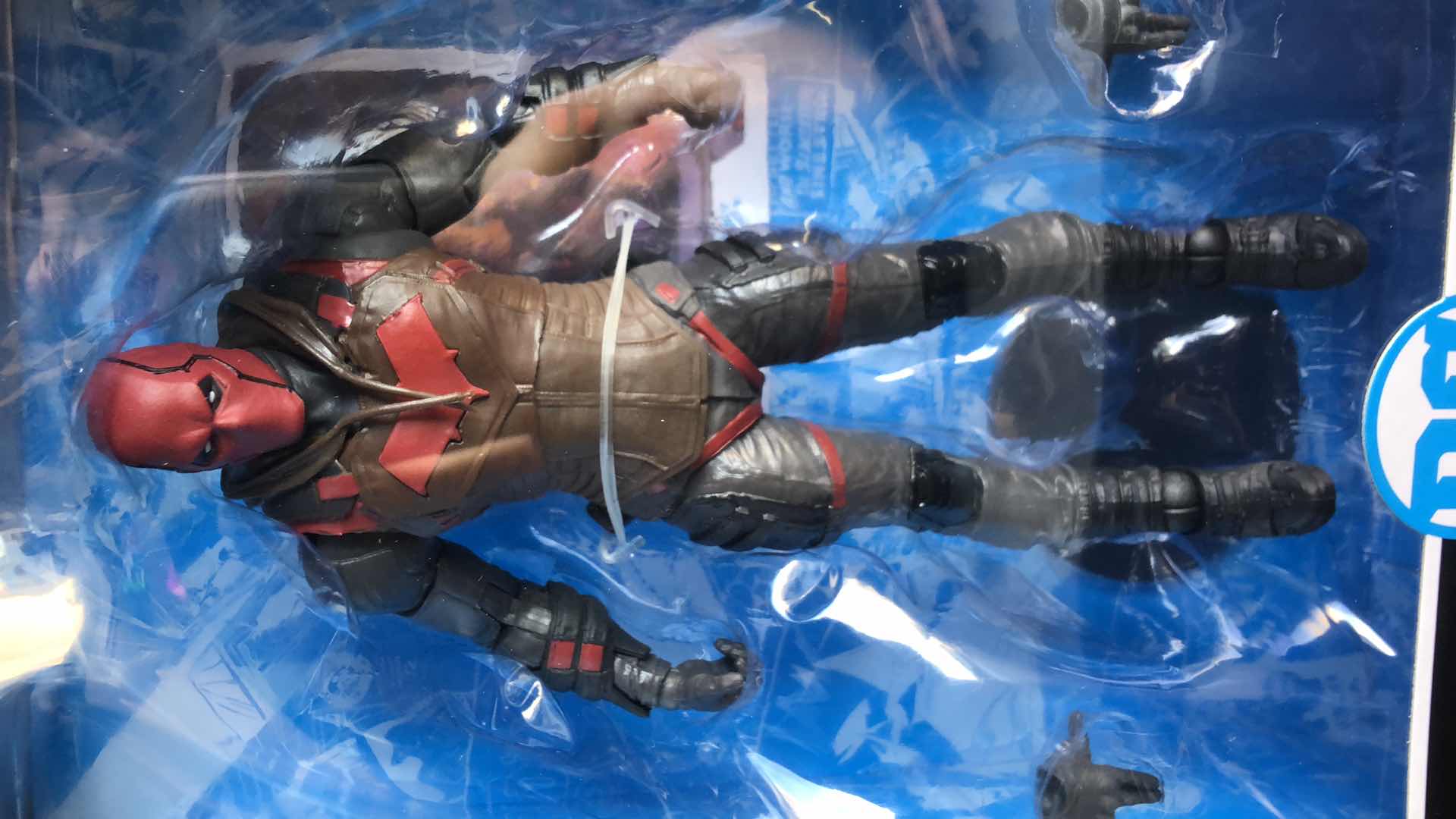 Photo 2 of NIB DC MULTIVERSE RED HOOD ACTION FIGURE
