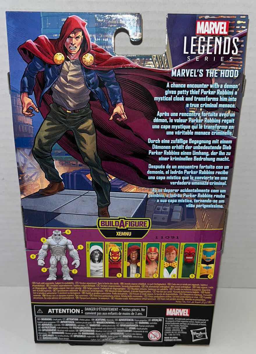 Photo 3 of NEW HASBRO MARVEL LEGEND SERIES, SUPER VILLAINS “MARVELS THE HOOD” (1)