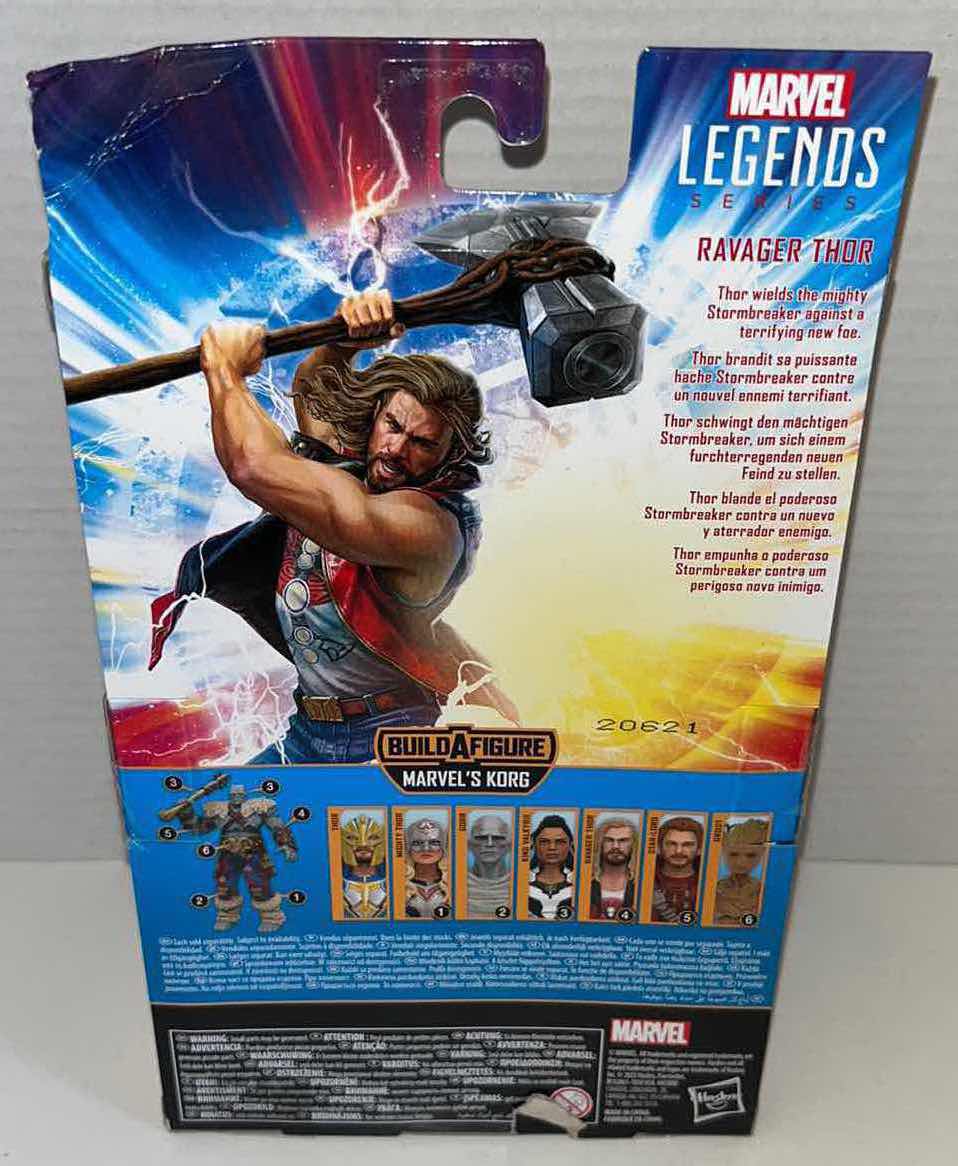 Photo 3 of BRAND NEW HASBRO MARVEL STUDIOS LEGEND SERIES, THOR LOVE AND THUNDER “RAVAGER THOR” (1)