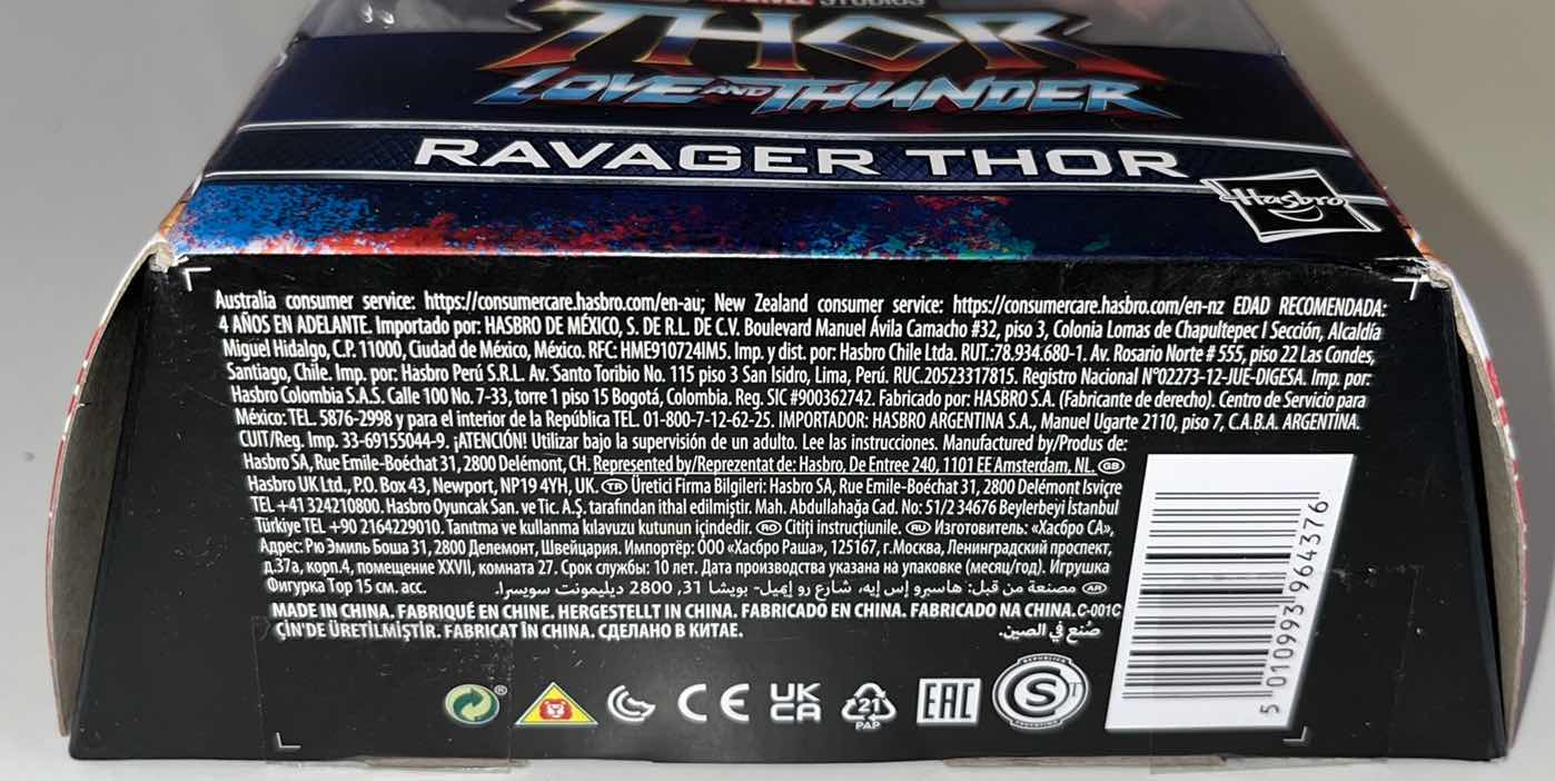 Photo 4 of BRAND NEW HASBRO MARVEL STUDIOS LEGEND SERIES, THOR LOVE AND THUNDER “RAVAGER THOR” (1)