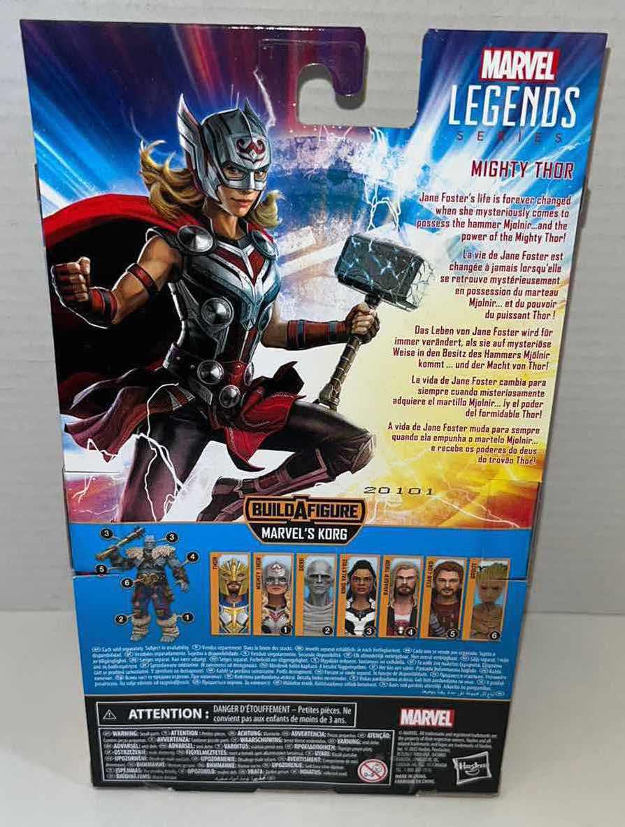 Photo 3 of BRAND NEW HASBRO MARVEL STUDIOS LEGEND SERIES, THOR LOVE AND THUNDER “MIGHTY THOR” $27.00 (1)
