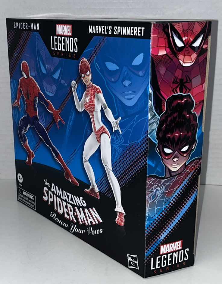Photo 2 of BRAND NEW HASBRO MARVEL LEGENDS SERIES THE AMAZING SPIDER-MAN RENEW YOUR VOWS, SPIDER-MAN & SPINNERET $75.00 (1)