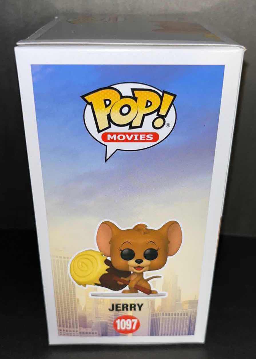 Photo 2 of NEW FUNK POP MOVIES VINYL FIGURE, TOM & JERRY #1097 JERRY $24.00 (1)