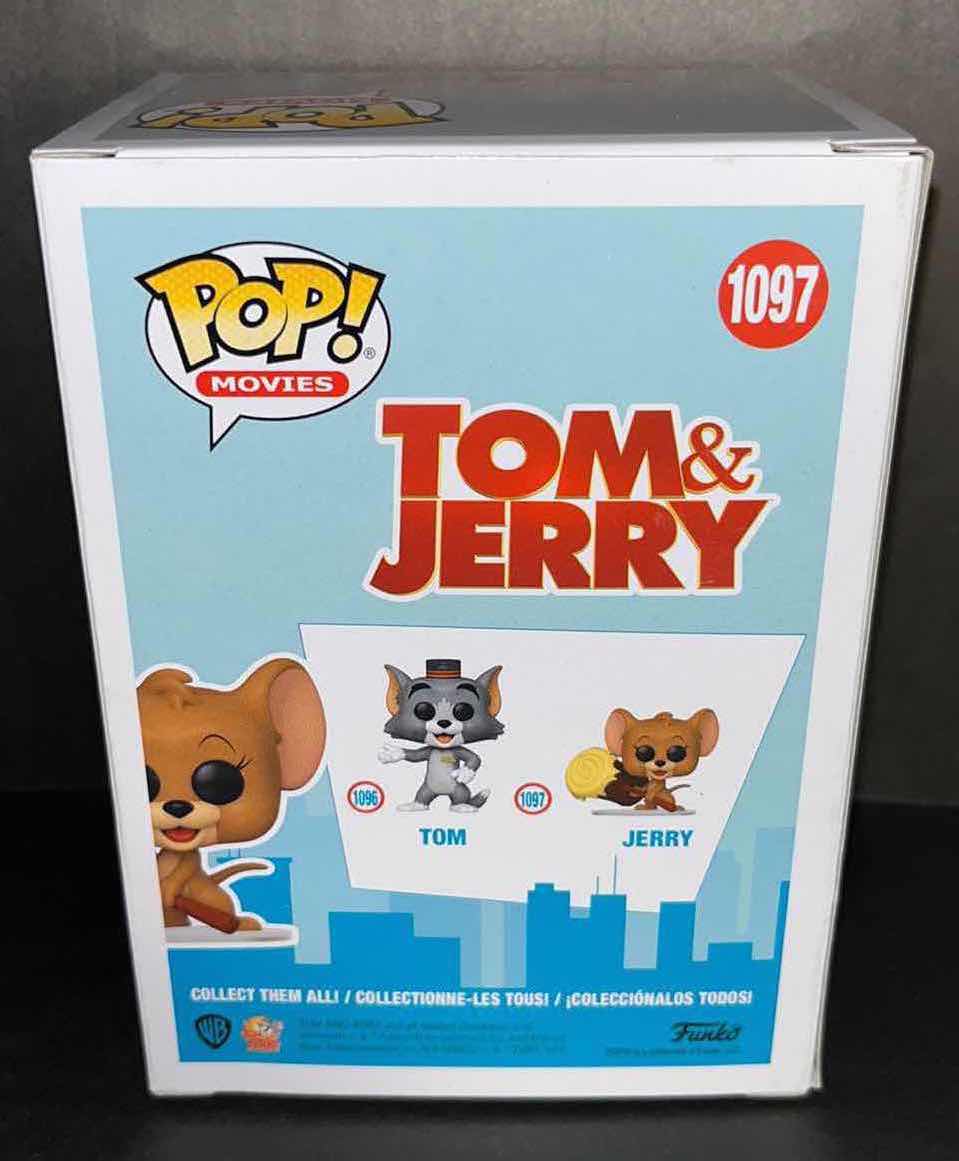 Photo 3 of NEW FUNK POP MOVIES VINYL FIGURE, TOM & JERRY #1097 JERRY $24.00 (1)