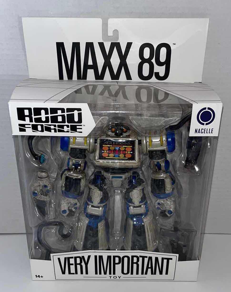 Photo 1 of BRAND NEW NACELLE ROBO FORCE VERY IMPORTANT TOY ACTION FIGURE, “MAXX 89” (1)