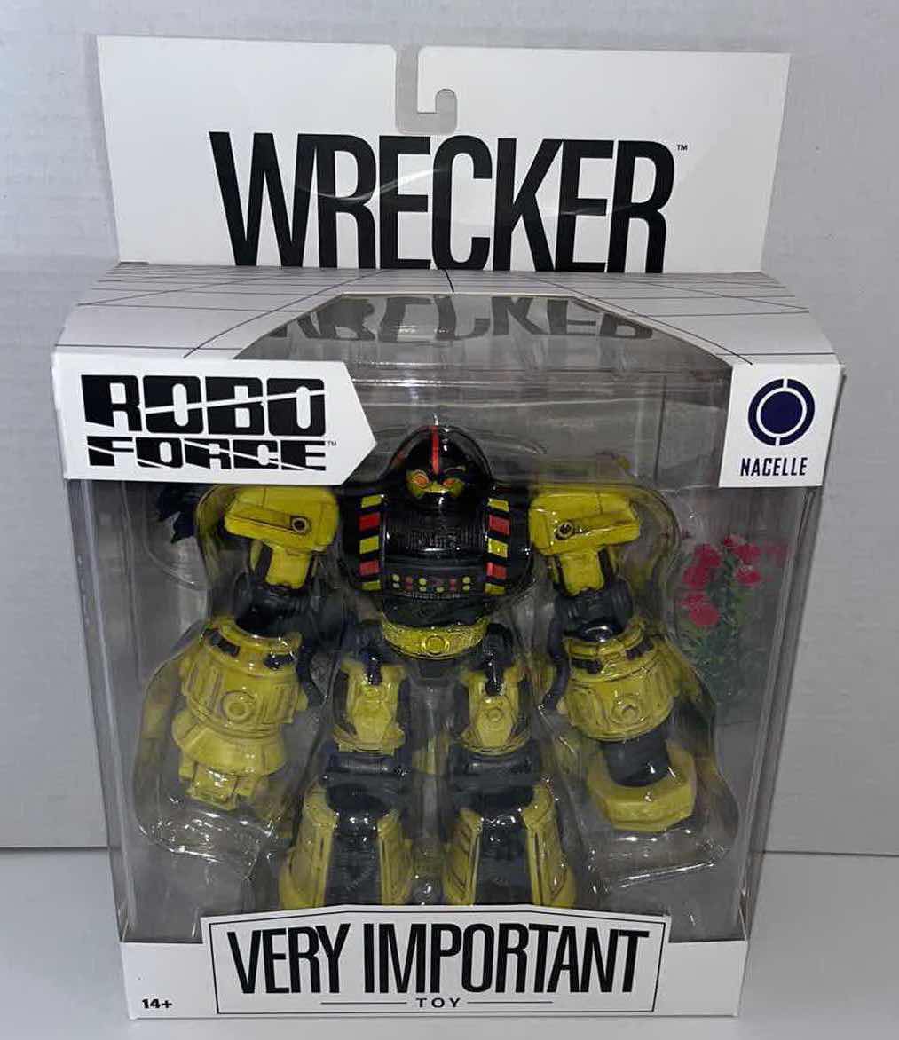 Photo 1 of BRAND NEW NACELLE ROBO FORCE VERY IMPORTANT TOY ACTION FIGURE, “WRECKER” (1)