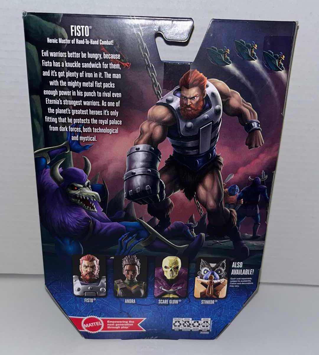 Photo 3 of BRAND NEW MATTEL MASTERS OF THE UNIVERSE REVELATION ACTION FIGURE, “FISTO” (1)