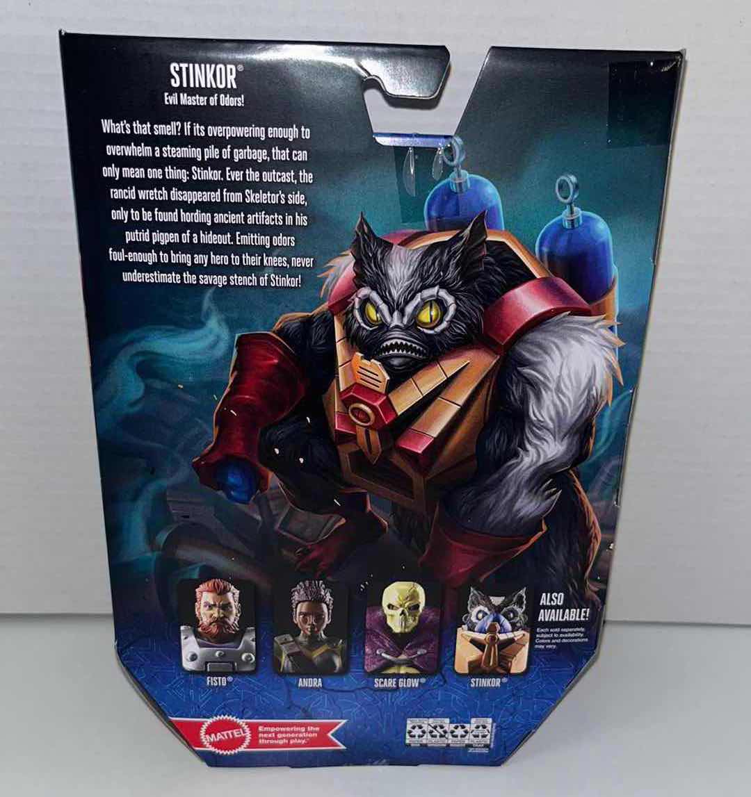 Photo 3 of BRAND NEW MATTEL MASTERS OF THE UNIVERSE REVELATION ACTION FIGURE, “STINKOR” (1)