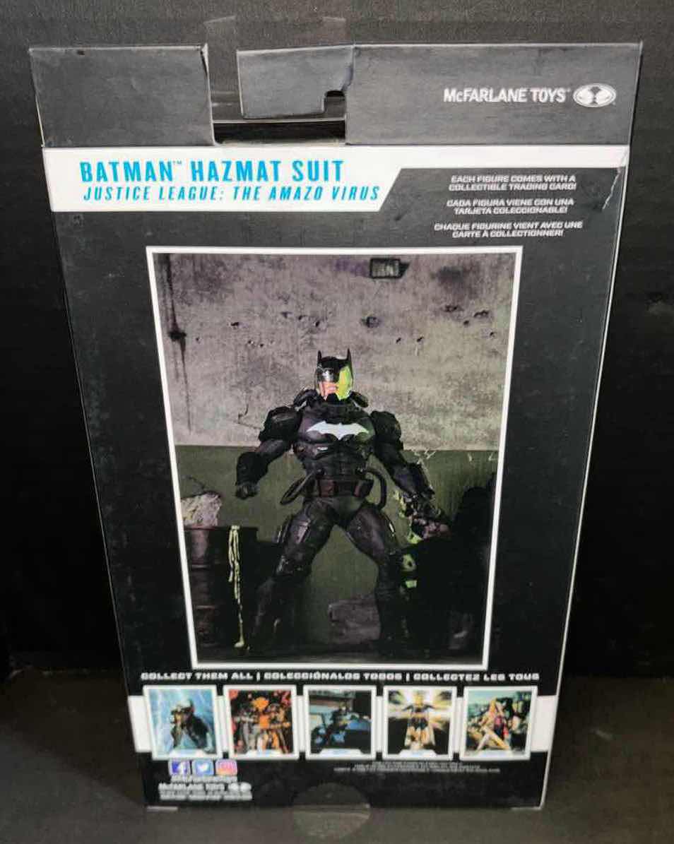 Photo 3 of NEW MCFARLANE TOYS DC MULTIVERSE ACTION FIGURE “BATMAN HAZMAT SUIT”