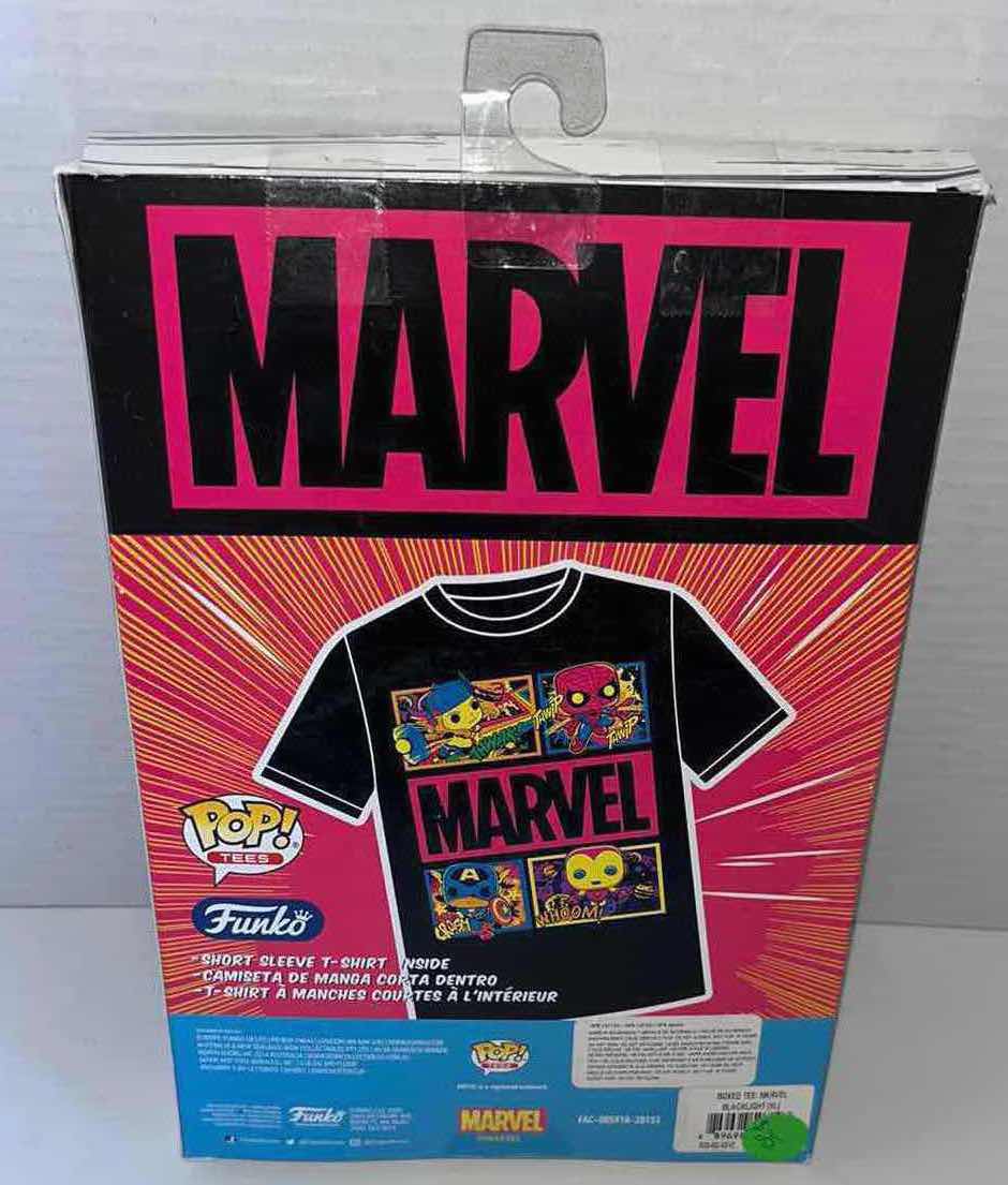 Photo 1 of BRAND NEW FUNKO POP TEES! MARVEL PRESENTS LIMITED EDITION UNISEX T-SHIRT SIZE XL $25.00 (1)