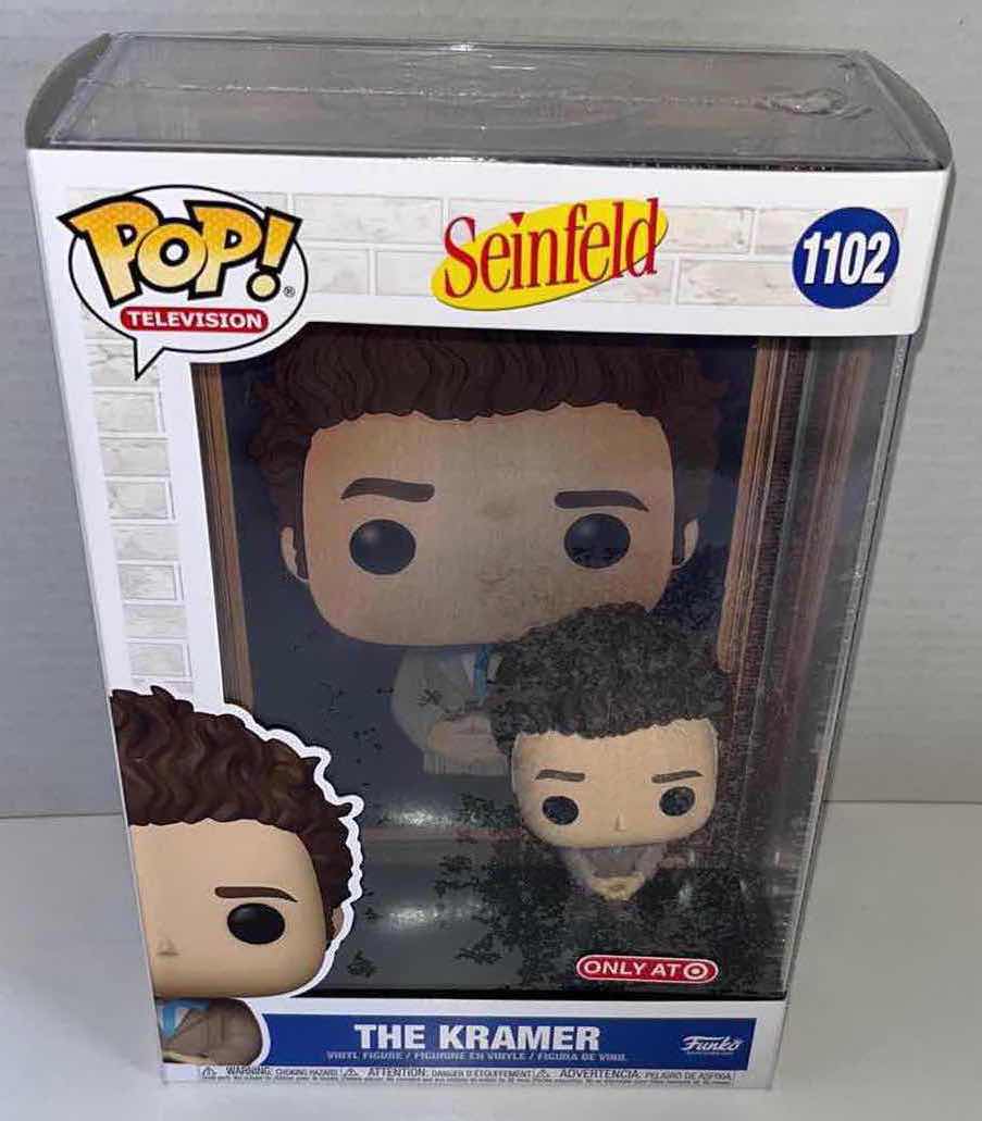 Photo 1 of BRAND NEW FUNKO POP! TELEVISION VINYL FIGURE, SEINFELD #1102 “THE KRAMER” $39.99 (1)