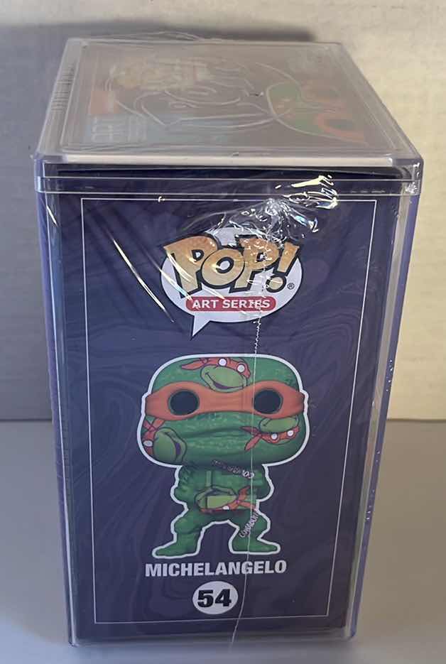 Photo 2 of BRAND NEW FUNKO POP! ART SERIES NICKELODEON VINYL FIGURE, TMNT #54 MICHELANGELO $40.00 (1)