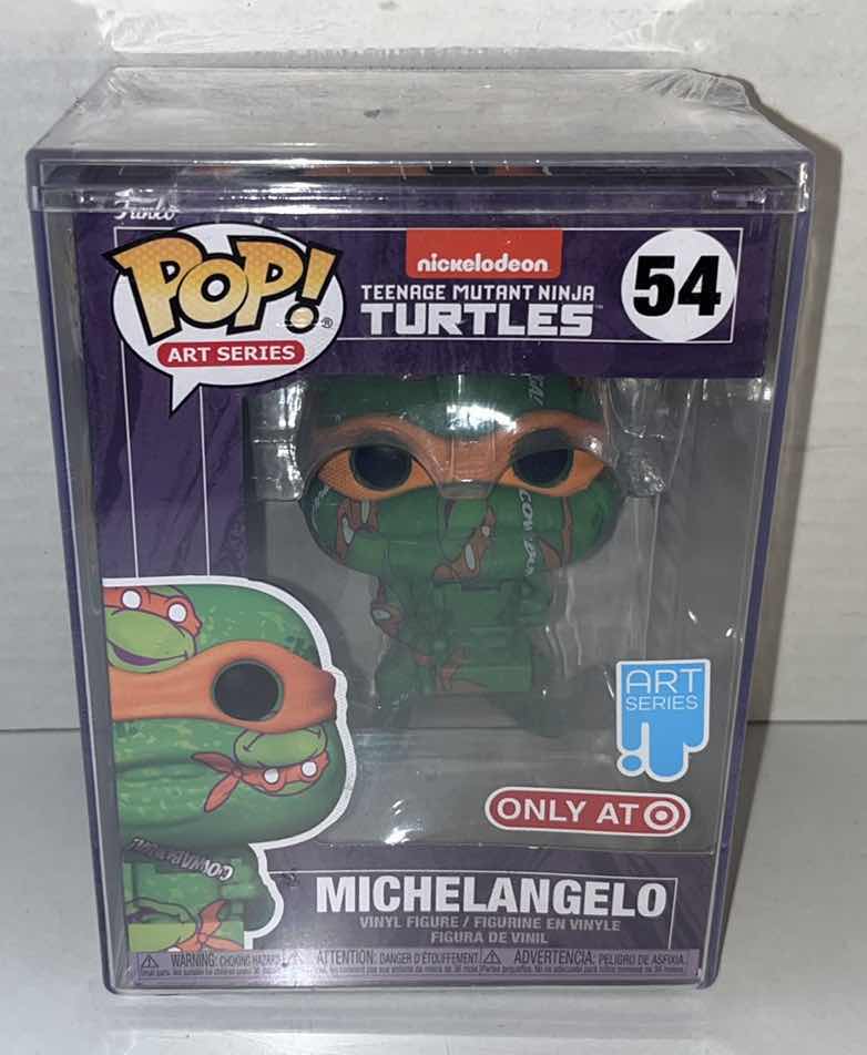 Photo 1 of BRAND NEW FUNKO POP! ART SERIES NICKELODEON VINYL FIGURE, TMNT #54 MICHELANGELO $40.00 (1)