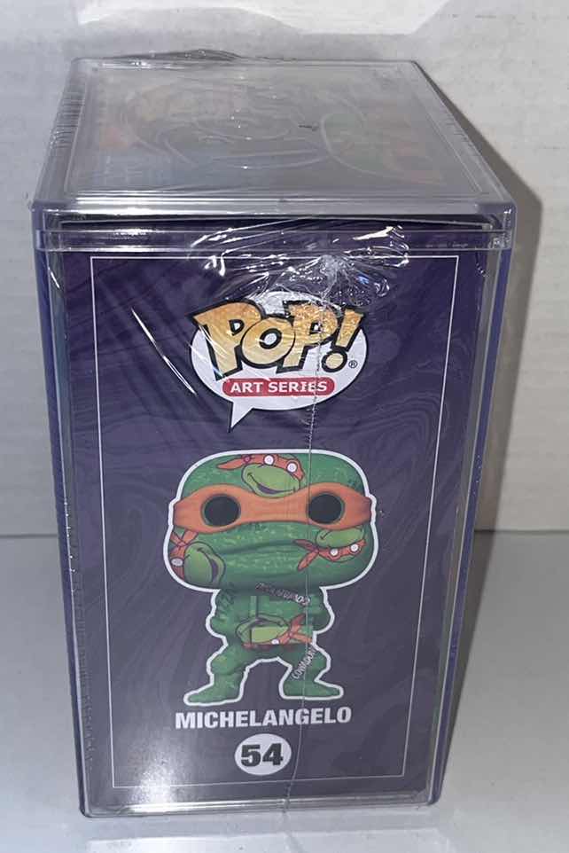 Photo 3 of BRAND NEW FUNKO POP! ART SERIES NICKELODEON VINYL FIGURE, TMNT #54 MICHELANGELO $40.00 (1)