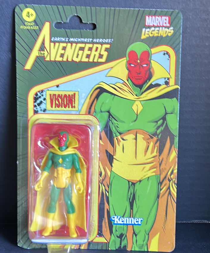 Photo 1 of BRAND NEW KENNER MARVEL LEGENDS- THE AVENGERS- VISION 4”