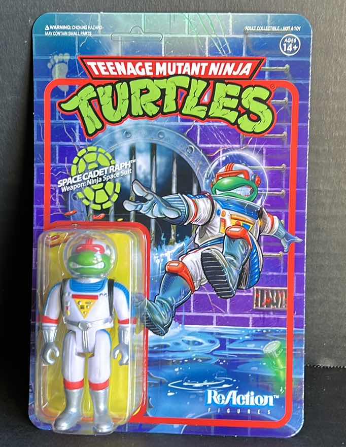 Photo 1 of BRAND NEW REACTION TEENAGE MUTANT NINJA TURTLES- SPACE CADET RAPH 4”