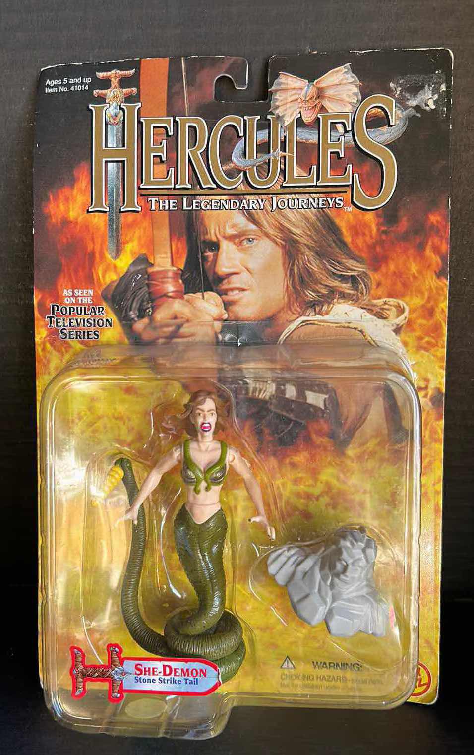 Photo 1 of BRAND NEW HERCULES THE LEGENDARY JOURNEYS SHE DEMON ACTION FIGURE