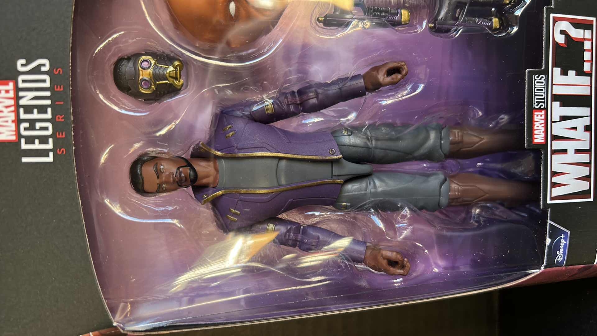 Photo 2 of BRAND NEW MARVEL LEGENDS T’CHALLA STAR LORD ACTION FIGURE