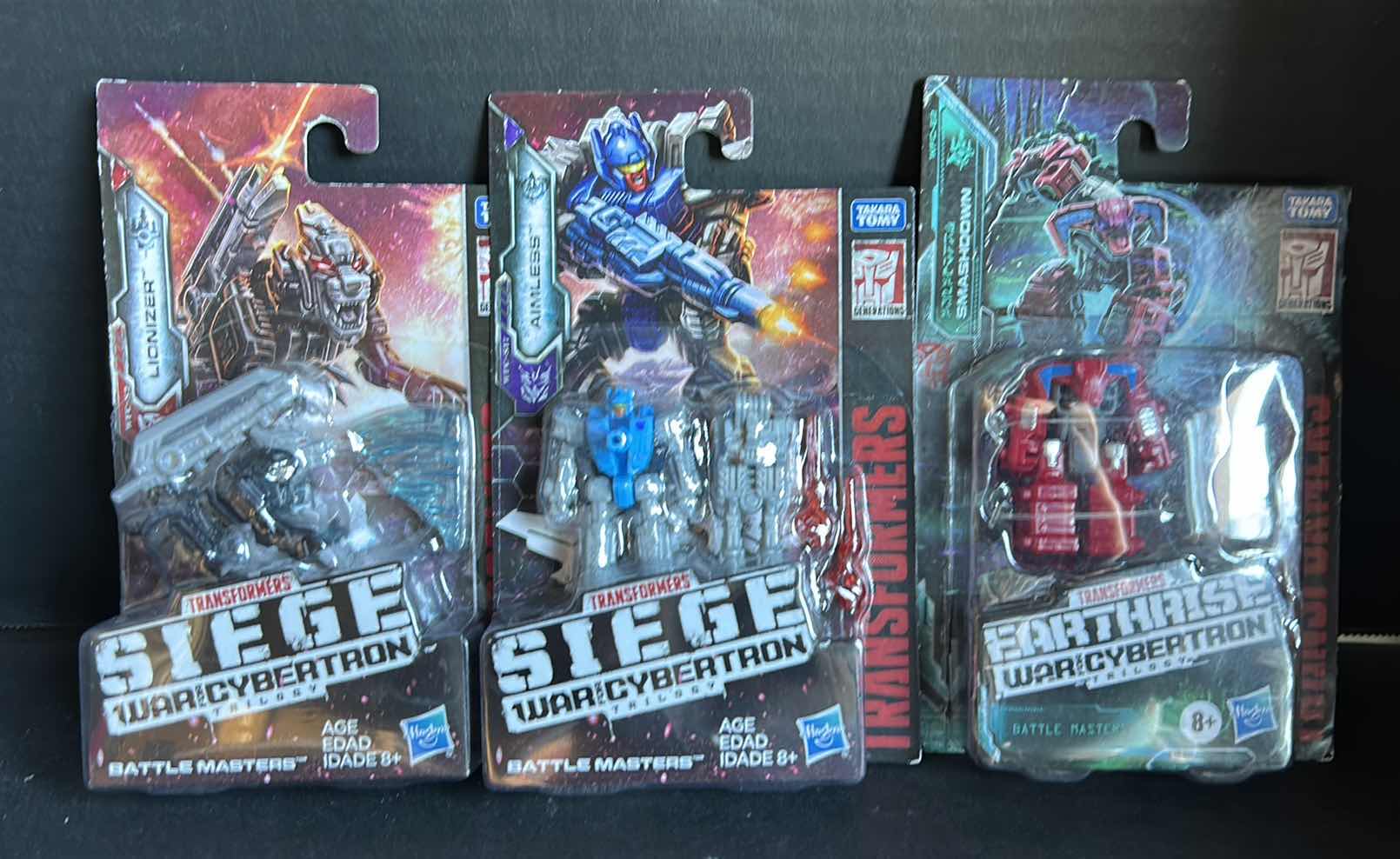 Photo 1 of 3 NEW HASBRO TRANSFORMERS EARTHRISE/ SIEGE WAR FOR CYBERTRON TRILOGY