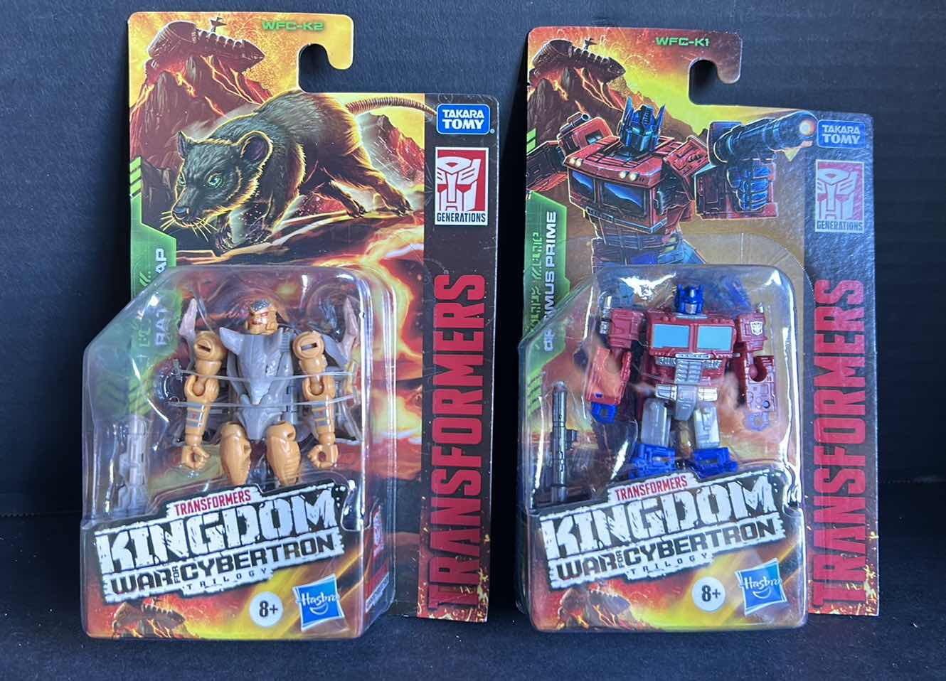 Photo 1 of 2 NEW HASBRO TRANSFORMERS KINGDOM WAR FOR CYBERTRON TRILOGY ACTION FIGURES