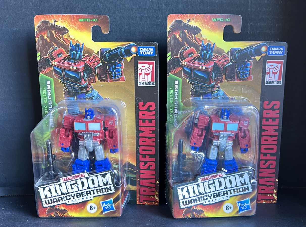 Photo 1 of 2 NEW HASBRO TRANSFORMERS KINGDOM WAR FOR CYBERTRON TRILOGY ACTION FIGURES