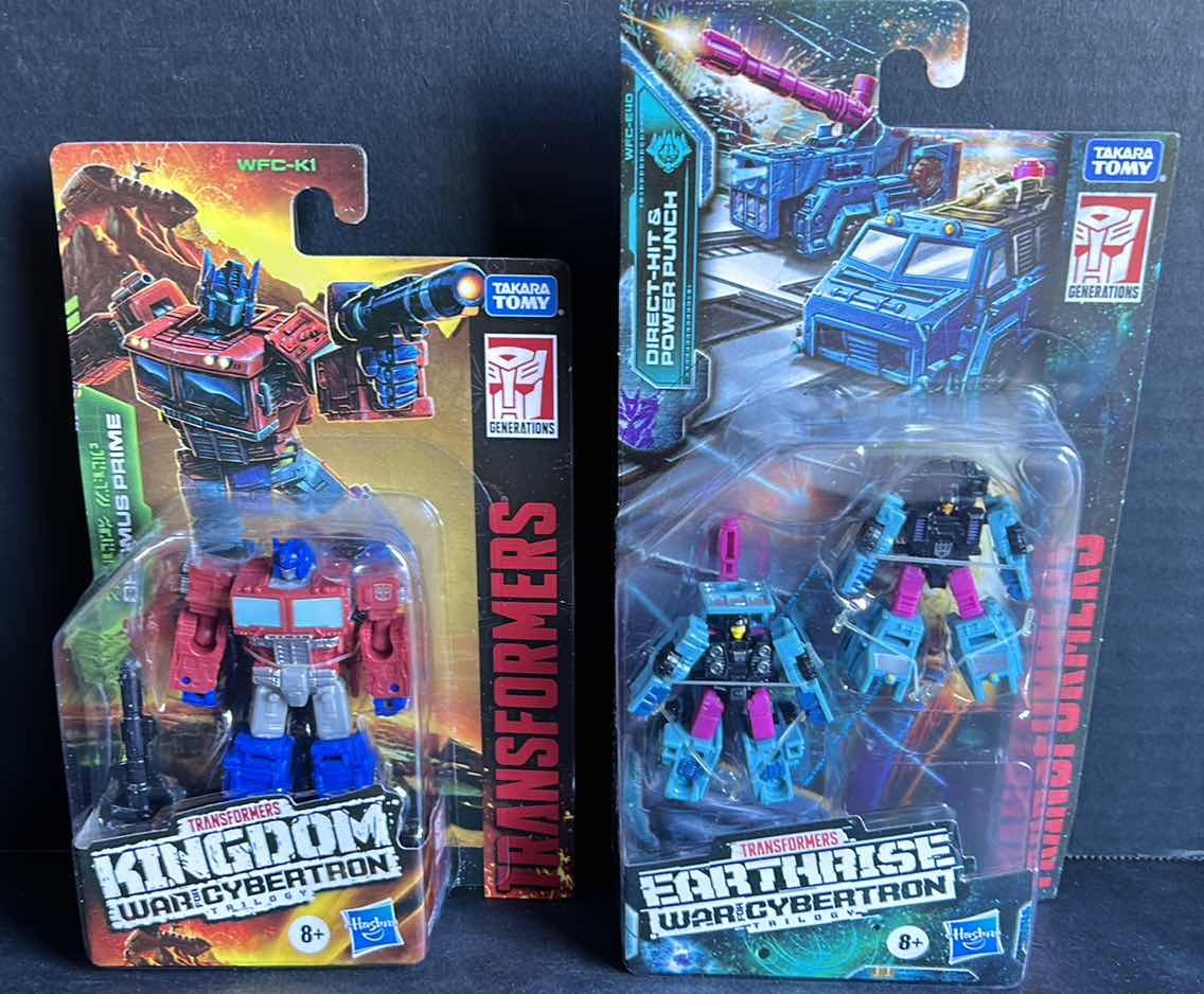 Photo 1 of 2 NEW HASBRO TRANSFORMERS KINGDOM WAR FOR CYBERTRON TRILOGY ACTION FIGURES