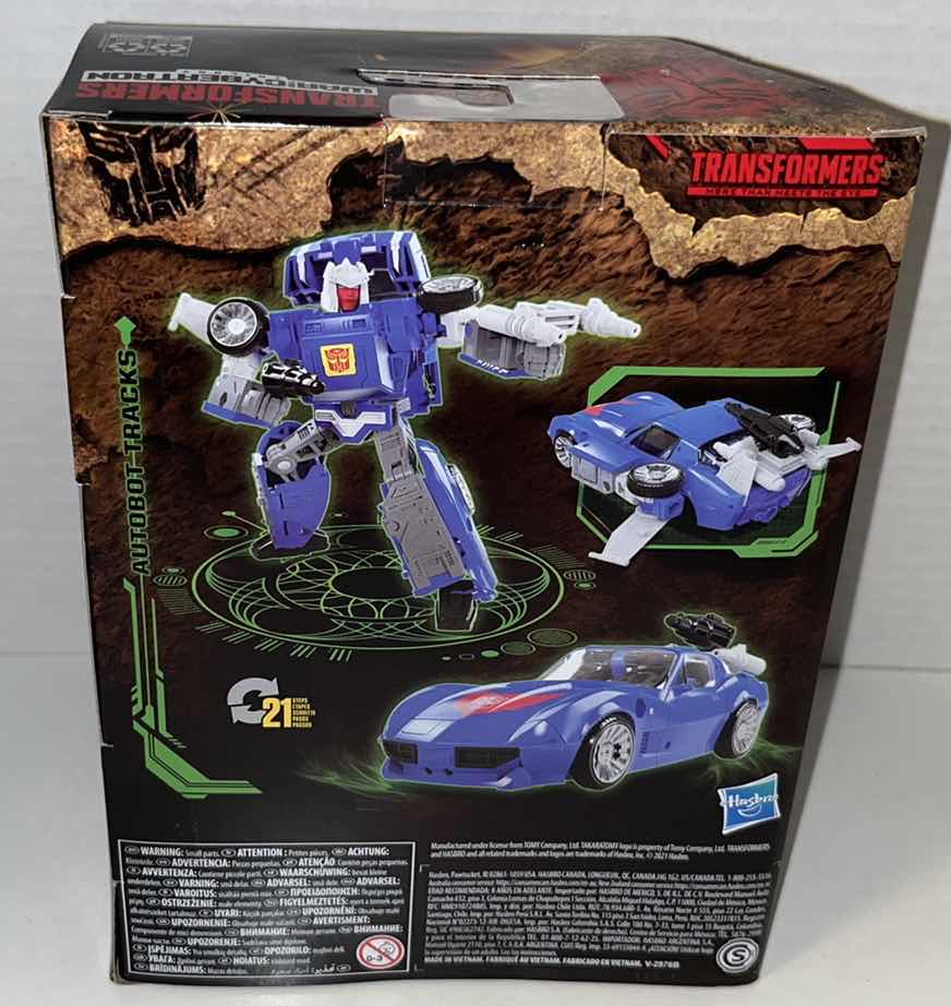 Photo 3 of BRAND NEW HASBRO TAKARA TOMY TRANSFORMERS KINGDOM WAR FOR CYBERTRON TRILOGY “AUTOBOT TRACKS” (1)