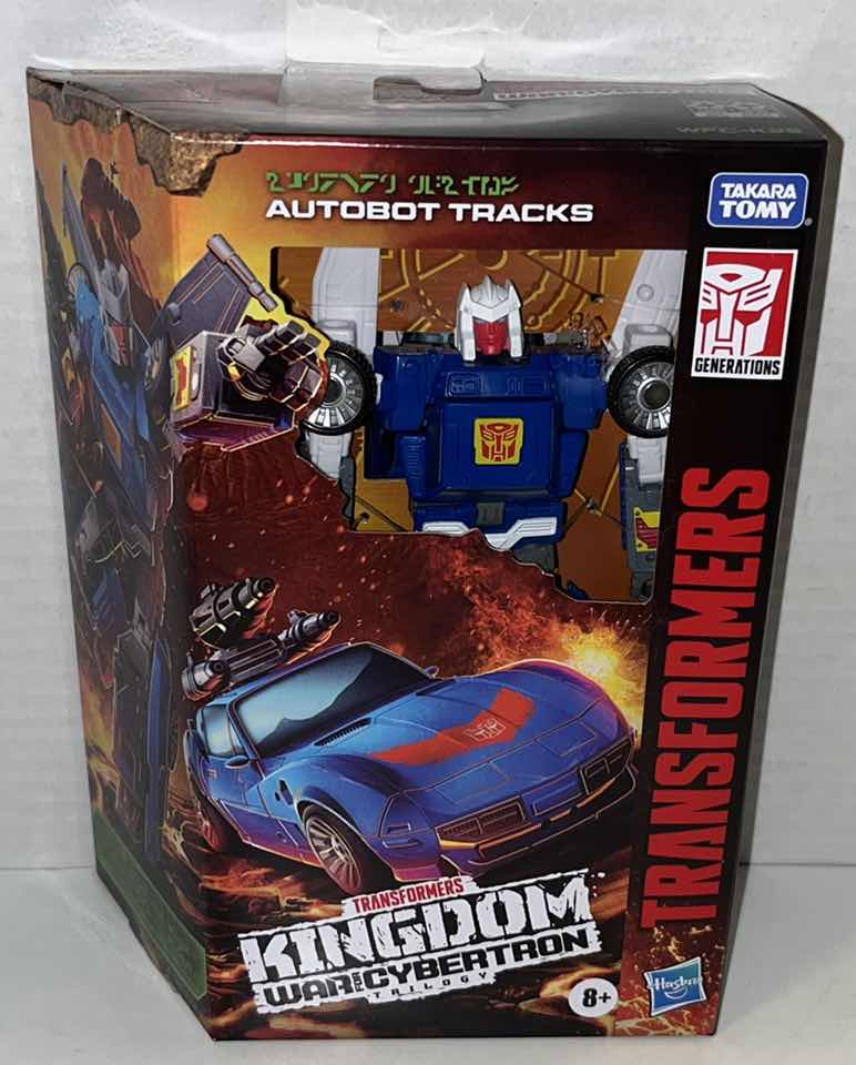 Photo 1 of BRAND NEW HASBRO TAKARA TOMY TRANSFORMERS KINGDOM WAR FOR CYBERTRON TRILOGY “AUTOBOT TRACKS” (1)