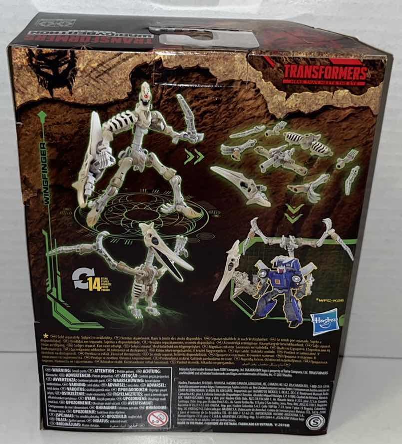 Photo 3 of BRAND NEW HASBRO TAKARA TOMY TRANSFORMERS KINGDOM WAR FOR CYBERTRON TRILOGY “WINGFINGER” (1)