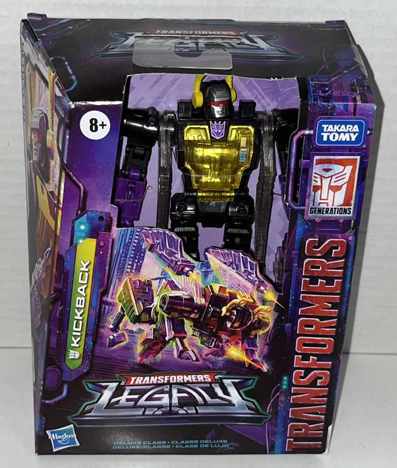 Photo 1 of BRAND NEW HASBRO TAKARA TOMY TRANSFORMERS LEGACY, “KICKBACK” (1)