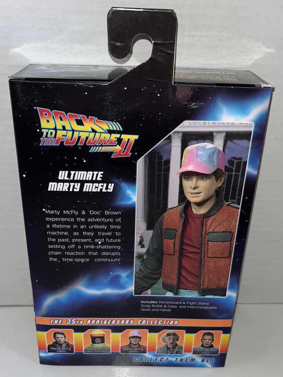 Photo 5 of BRAND NEW NECA BACK TO THE FUTURE PART II ACTION FIGURE & ACCESSORIES, ULTIMATE MARTY MCFLY (1)