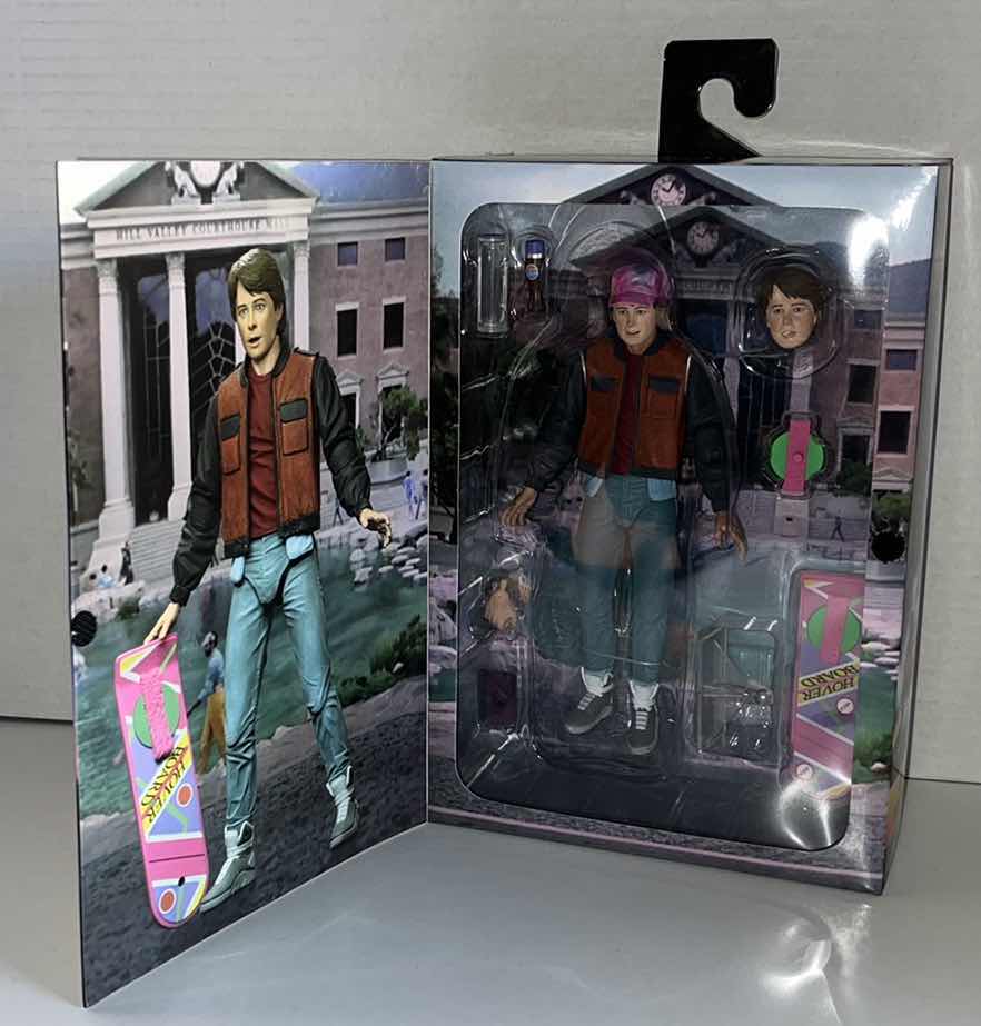 Photo 4 of BRAND NEW NECA BACK TO THE FUTURE PART II ACTION FIGURE & ACCESSORIES, ULTIMATE MARTY MCFLY (1)