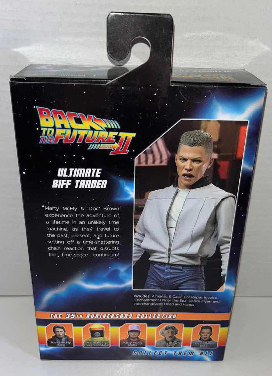 Photo 5 of BRAND NEW NECA BACK TO THE FUTURE PART II ACTION FIGURE & ACCESSORIES, ULTIMATE BIFF TANNEN (1)