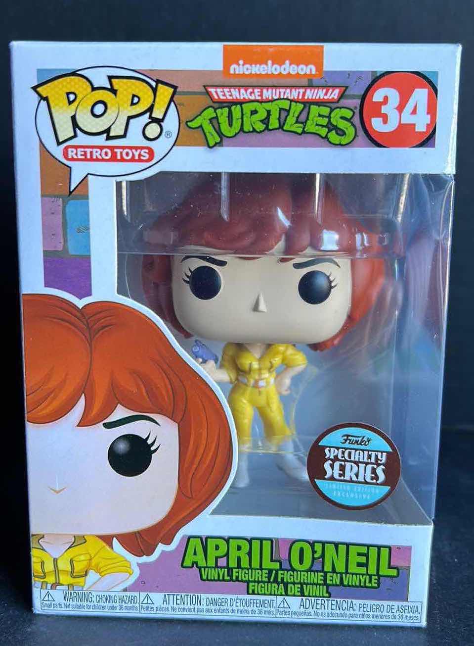 Photo 1 of POP MOVIES TEENAGE MUTANT NINJA TURTLES 34 APRIL O’NEIL VINYL FIGURE