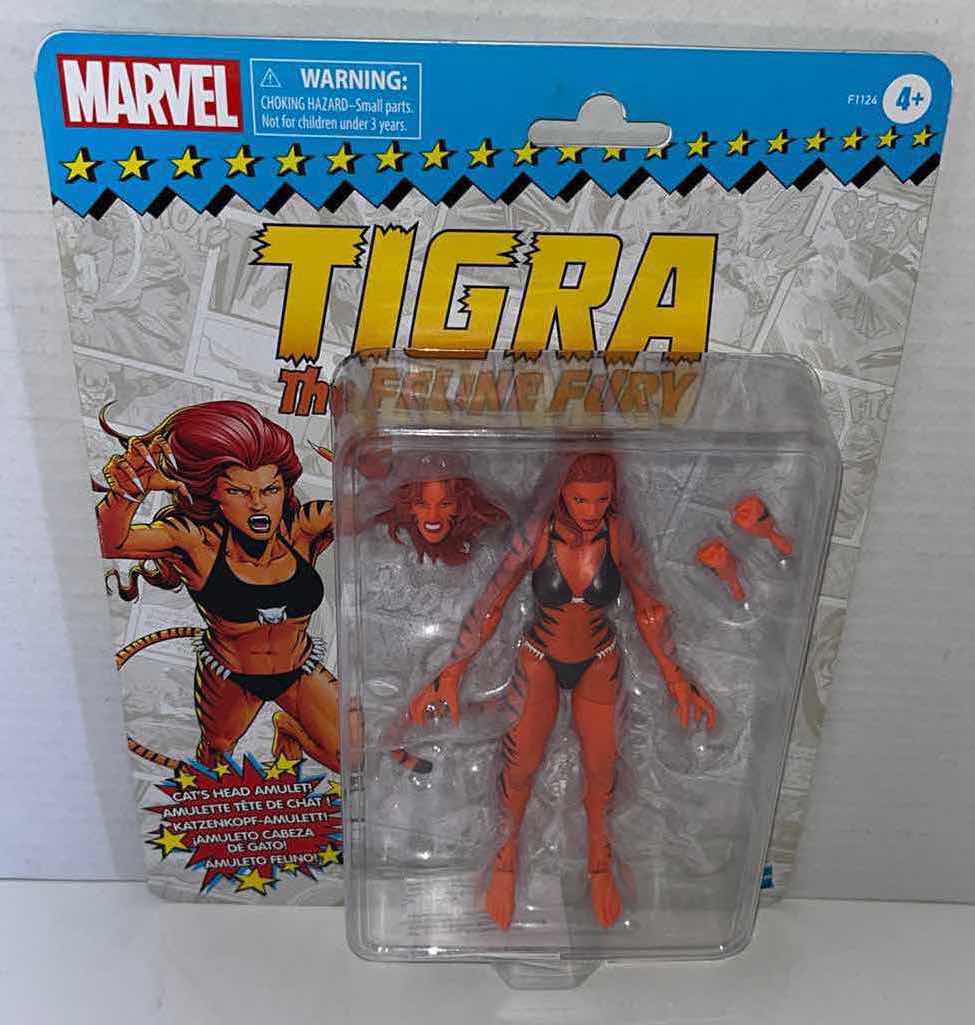 Photo 1 of NEW HASBRO MARVEL ACTION FIGURE & ACCESSORIES, TIGRA THE FELINE FURY $26.00 (1)