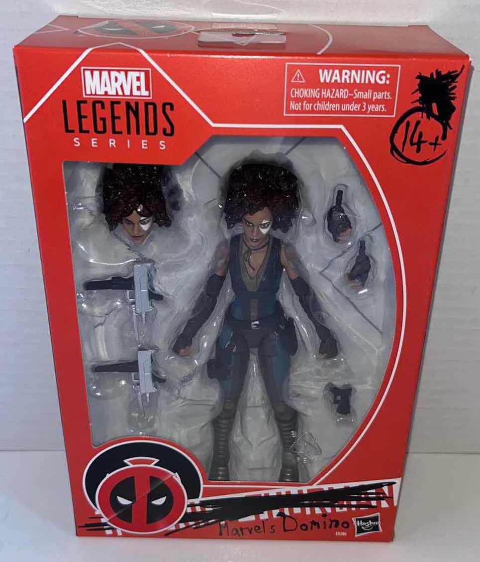 Photo 1 of NEW HASBRO MARVEL LEGENDS SERIES ACTION FIGURE & ACCESSORIES, MARVELS DOMINO (1)