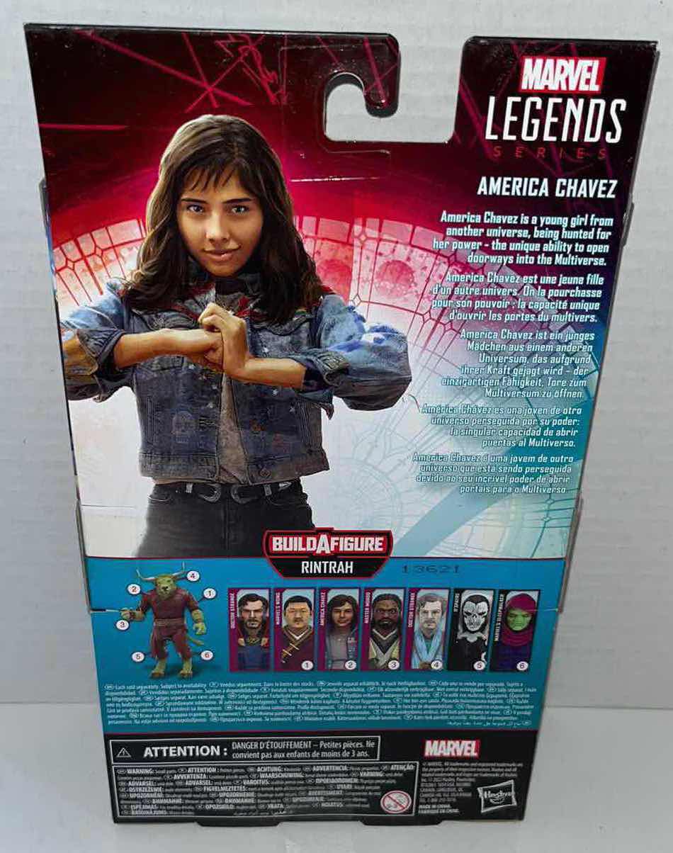 Photo 3 of NEW HASBRO MARVEL STUDIOS LEGENDS SERIES ACTION FIGURE & ACCESSORIES, DOCTOR STRANGE IN THE MULTIVERSE OF MADNESS “AMERICA CHAVEZ” $26.00 (1)